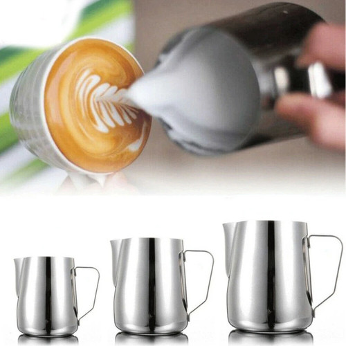 Stainless steel milk - steel, frothing
